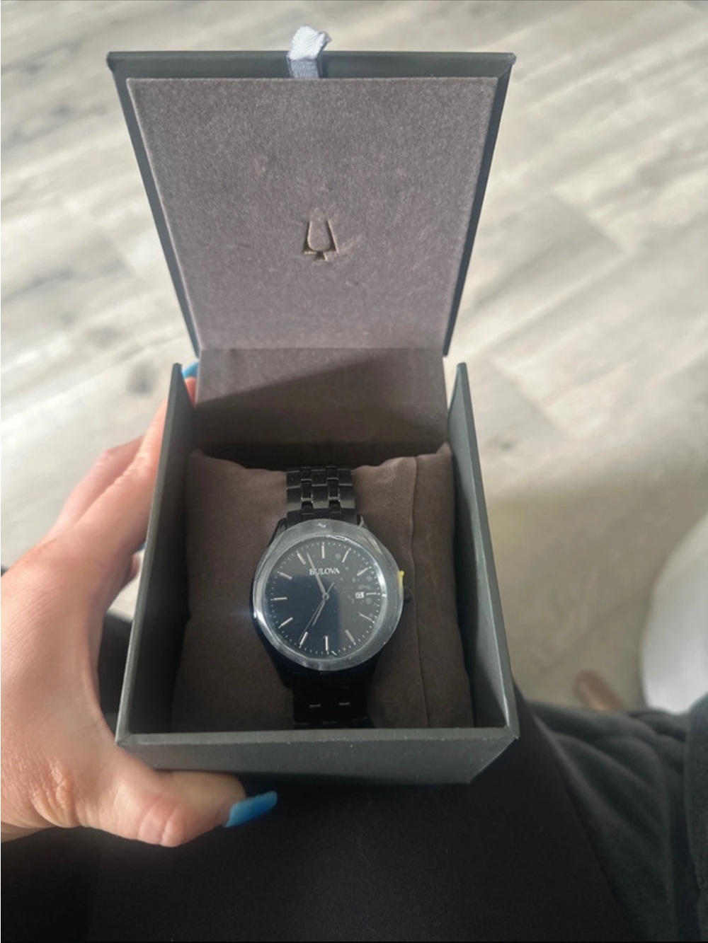 Bulova Black Men's Watch